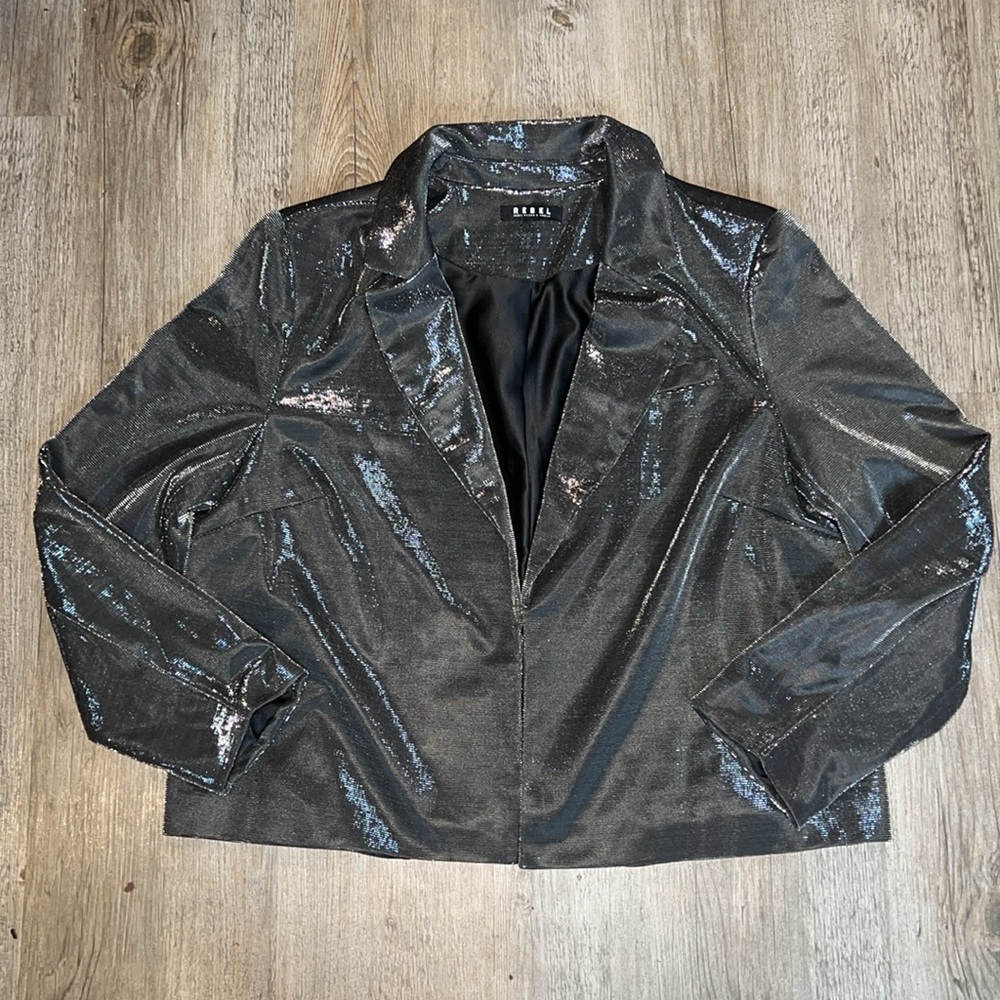 ✔REBEL by Rebel Wilson X Angels blazer Blake Shimmery Size 18W